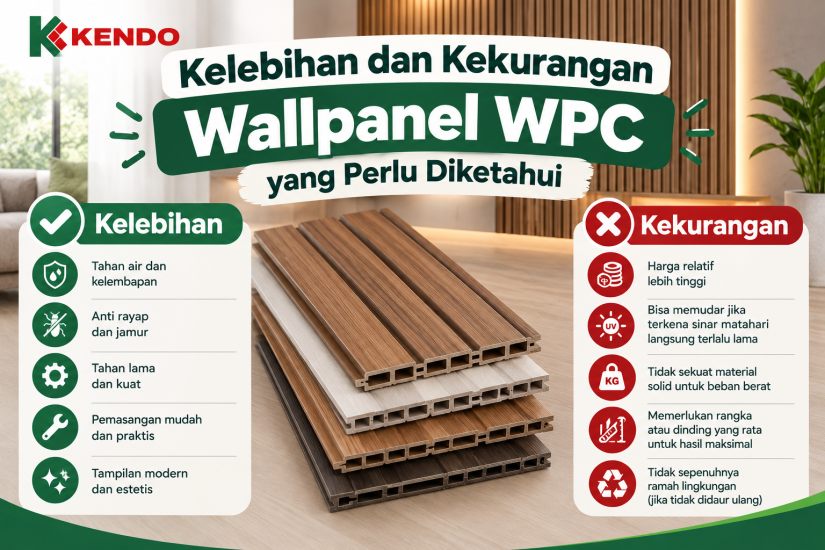 Kelebihan dan Kekurangan Wall Panel WPC yang Perlu Diketahui